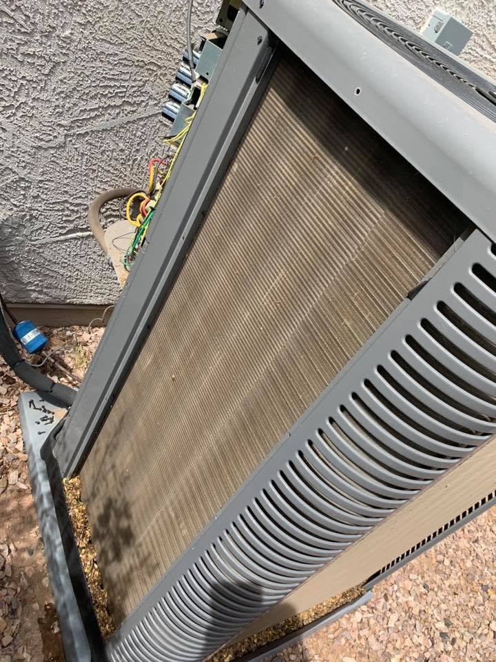 Stone AC — AC condenser coil and components